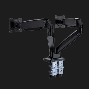 Кронштейн Gembird для 2 мониторов 17"-35" (MA-DA2-03) (Black)