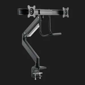 Кронштейн Gembird для 2 мониторов 17"-32" (до 8 кг) (MA-DA2-04) (Black)