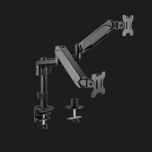 Кронштейн Gembird для 2 мониторов 17"-32" (MA-DA2P-01) (Black)