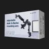 Кронштейн Gembird для 2 мониторов 17"-32" (MA-DA2P-01) (Black)