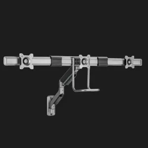 Кронштейн Gembird для 3 мониторов 17-27" (до 6 кг) (MA-WA3-01) (Gray)