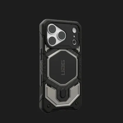 Чохол UAG Monarch Pro MagSafe для iPhone 18 Pro (Titanium) в Бродах
