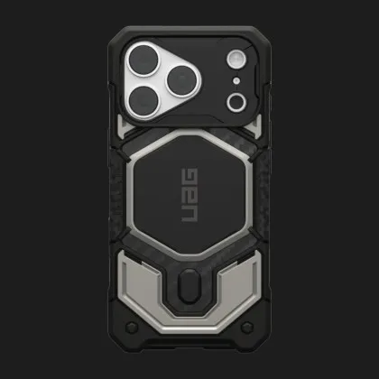 Чохол UAG Monarch Pro MagSafe для iPhone 18 Pro (Titanium) в Бродах