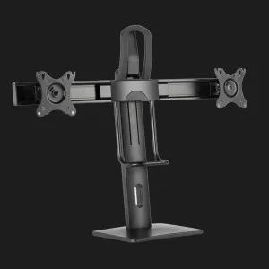 Кронштейн Gembird для 2 мониторов 17-27" (до 6 кг) (MS-D2-01) (Black)