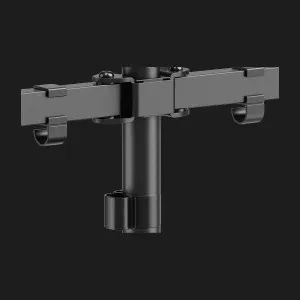 Ножка-кронштейн для 2 мониторов 17-32" (2-9 кг) (MS-D2ST-01) (Black)