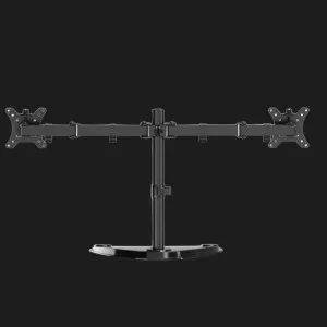 Ножка-кронштейн для 2 мониторов 17-32" (до 8 кг) (MS-D2ST-02) (Black)