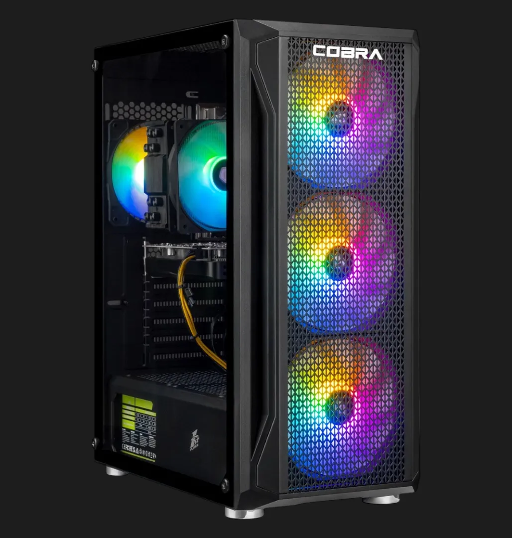 Комп'ютер COBRA (AMD Ryzen 5 5600/32GB/1TB SSD/RTX 5060Ti 16GB) (A56.32.S10.56T.23061)