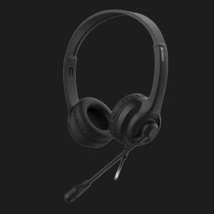 Проводная гарнитура A4Tech HU-8 (Black) в Бродах