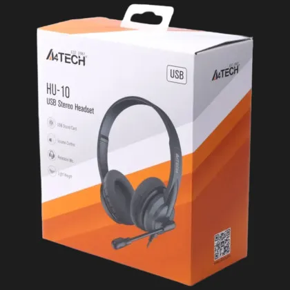 Наушники A4Tech HU-10 (Black) в Борисполе