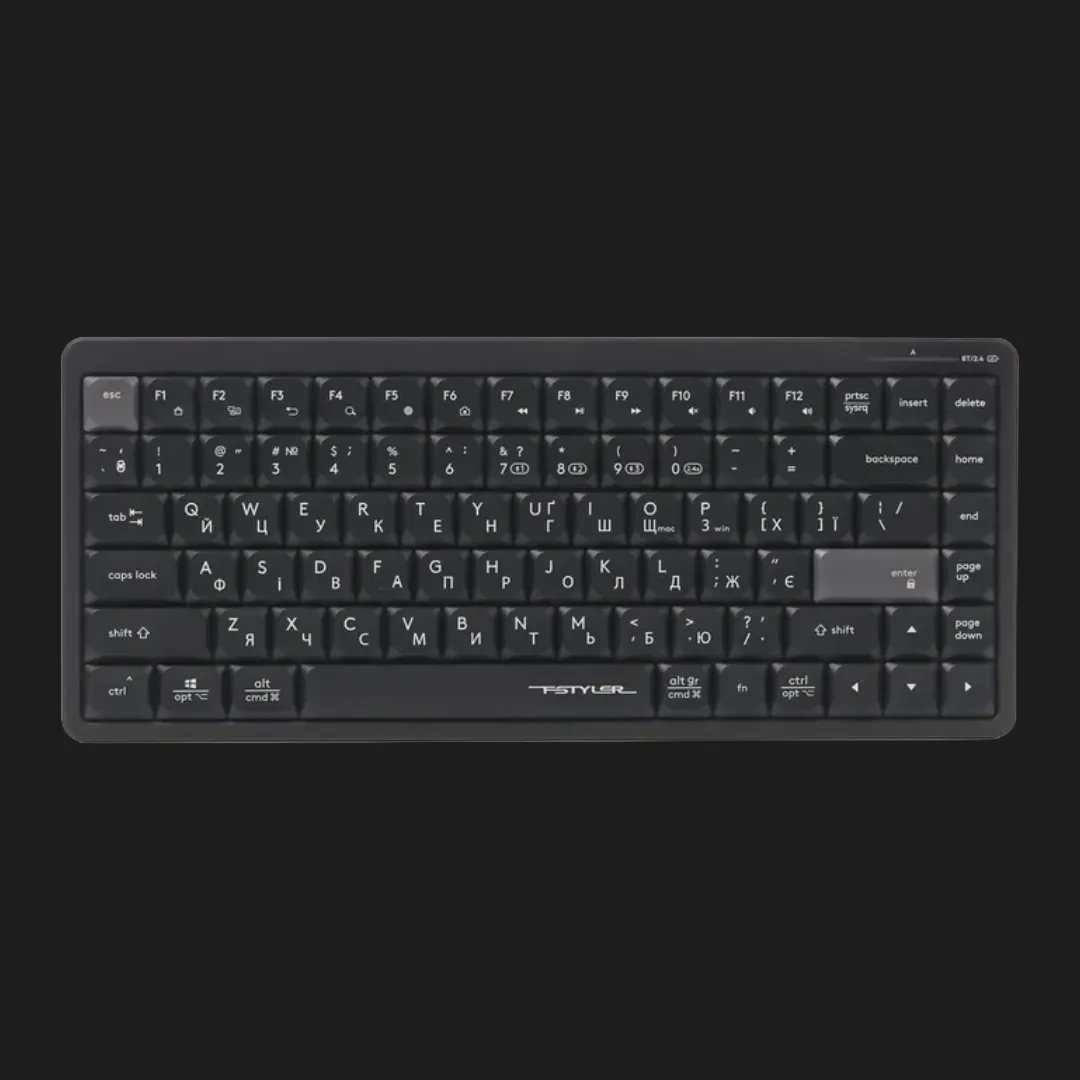 Клавіатура бездротова A4Tech FBX53C (Black)