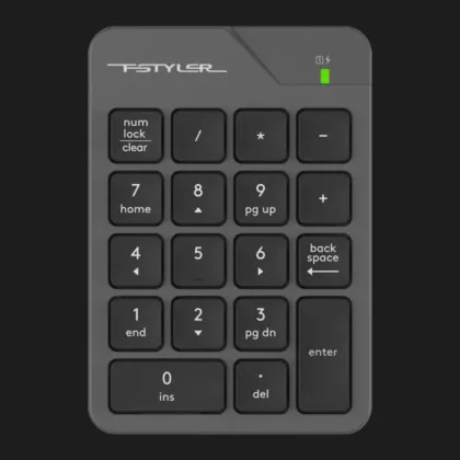 Клавіатура цифрова A4Tech FGK21C (Gray)