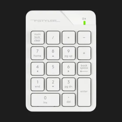 Клавіатура цифрова A4Tech FGK21C (White)