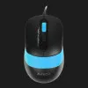 Комплект дротовий клавіатура + миша A4Tech F1010 (Blue)