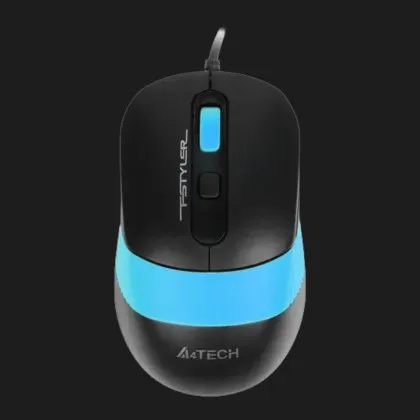 Комплект дротовий клавіатура + миша A4Tech F1010 (Blue)