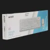 Комплект дротовий клавіатура + миша A4Tech F1010 (White)