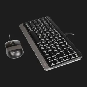 Комплект дротовий клавіатура + миша A4Tech F1110 (Grey)