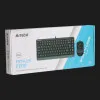 Комплект дротовий клавіатура + миша A4Tech F1110 (Grey)