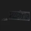Комплект дротовий клавіатура + миша A4Tech F1512 (Black)