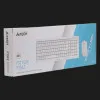 Комплект дротовий клавіатура + миша A4Tech F1512 (White)
