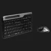Комплект бездротовий клавіатура + миша A4Tech FB2535C (Smoky Grey)