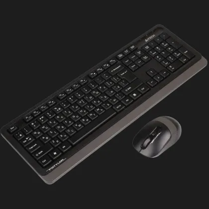 Комплект дротовий клавіатура + миша A4Tech FG1010 (Grey)