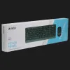 Комплект дротовий клавіатура + миша A4Tech FG1010 (Grey)