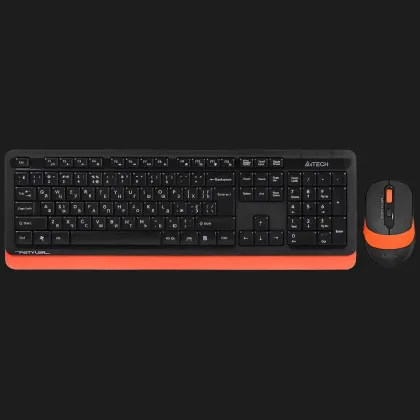 Комплект дротовий клавіатура + миша A4Tech FG1010 (Orange) в Олександрії