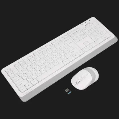 Комплект дротовий клавіатура + миша A4Tech FG1010 (White) в Олександрії