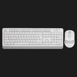 Комплект дротовий клавіатура + миша A4Tech FG1010 (White)