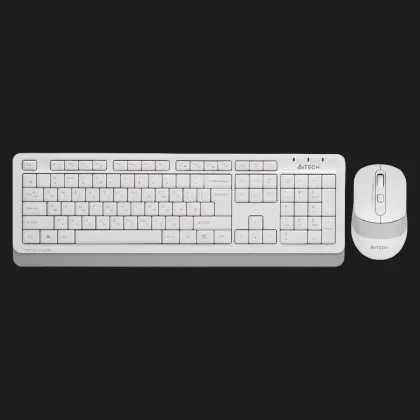 Комплект дротовий клавіатура + миша A4Tech FG1010 (White) в Олександрії