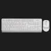 Комплект дротовий клавіатура + миша A4Tech FG1010 (White)