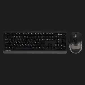 Комплект проводной клавиатура + мышь A4Tech FG1010S (Grey)