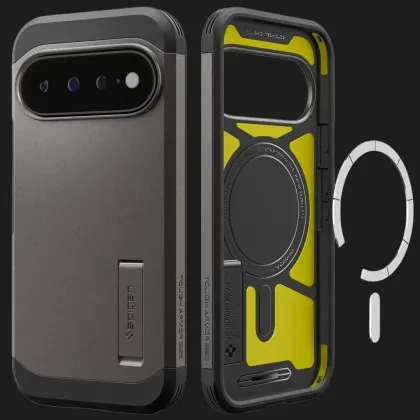 Чехол Spigen Tough Armor MagSafe для Google Pixel 11 Pro (Gunmetal) в Камянце - Подольском