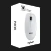Миша Logitech B100 Optical Mouse (White)
