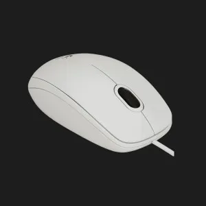 Миша Logitech B100 Optical Mouse (White)