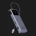 Перехідник UGREEN CM888 7-in-1 USB-C to 3xUSB, 1xUSB-C, HDMI, RJ-45, PD 100W (Gray) (45155)
