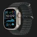 Apple Watch Ultra 2 49mm GPS + LTE Titanium Case with Black Ocean Band (MYT03, MXTL3)