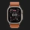 б/у Apple Watch Ultra 3 GPS + LTE, 49mm Natural Titanium Case with Terra Cotta Alpine Loop - Large (MFTD4) (Как Новый)