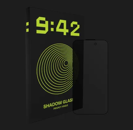 Защитное стекло 9:42 Shadow для iPhone 17/16 Pro