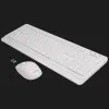 Комплект бездротовий клавіатура + миша A4Tech FG1012 (White)