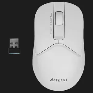 Комплект бездротовий клавіатура + миша A4Tech FG1012 (White)