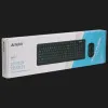 Комплект бездротовий клавіатура + миша A4Tech FG1012S (Black)