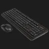 Комплект бездротовий клавіатура + миша A4Tech FG1012S (Black)