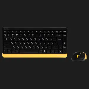 Комплект бездротовий клавіатура + миша A4Tech FG1110 (Bumblebee)