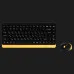 Комплект бездротовий клавіатура + миша A4Tech FG1110 (Bumblebee)