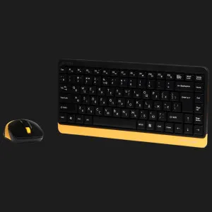 Комплект бездротовий клавіатура + миша A4Tech FG1110 (Bumblebee)