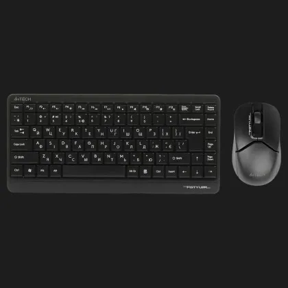 Комплект бездротовий клавіатура + миша A4Tech FG1112 (Black)