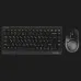 Комплект бездротовий клавіатура + миша A4Tech FG1112 (Black)