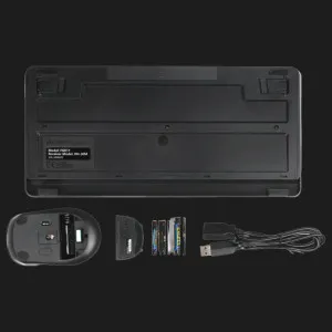 Комплект бездротовий клавіатура + миша A4Tech FG1112 (Black)