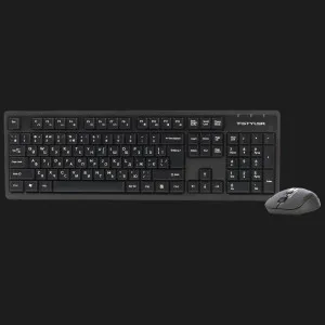 Комплект бездротовий клавіатура + миша A4Tech FG1200 (Black)
